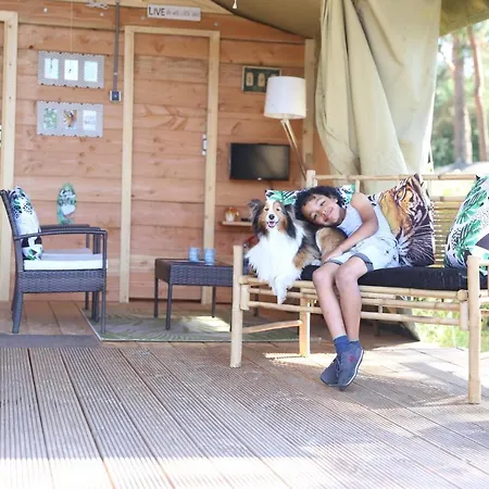 אוהל מפואר Glamping Nunspeet, Veluwe Doornspijk